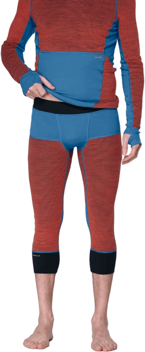 Devold Tuvegga Merino 3/4 Longs Mens Cayenne