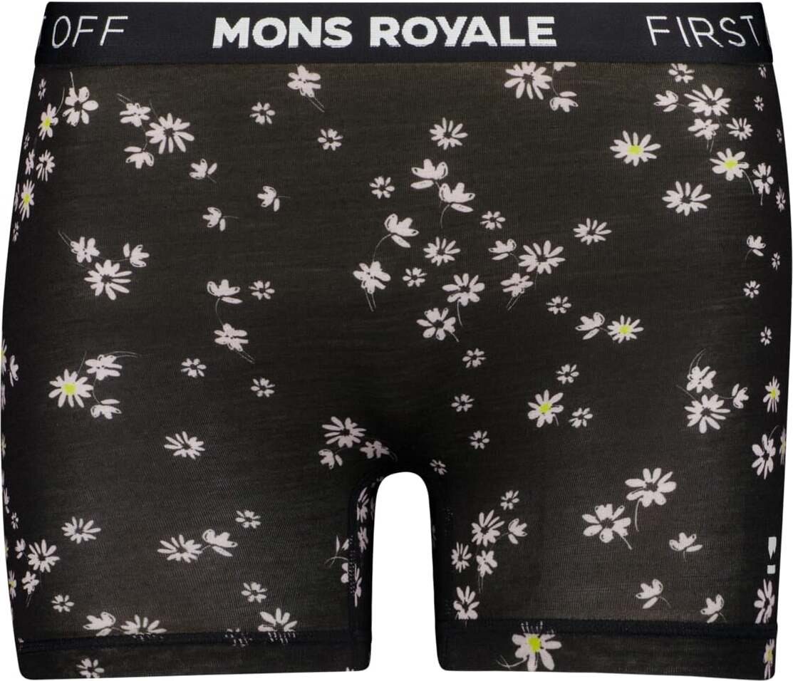 Mons Royale Hannah Hot Pant Black Daisy