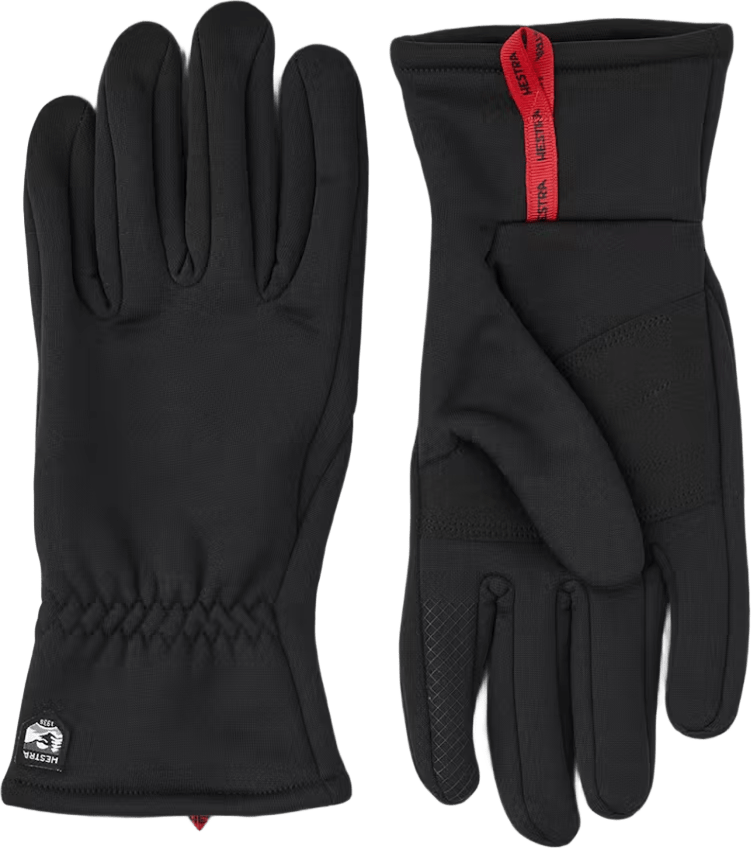 Hestra Touch Point Fleece Liner - 5 finger Black