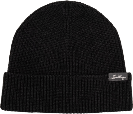 Lundhags Core Ribbed Beanie Black