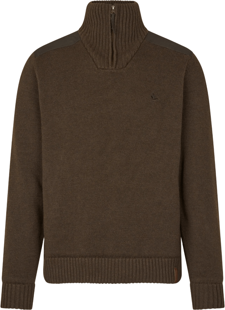 Seeland Haze Windbreaker Knit Mens Dark Brown