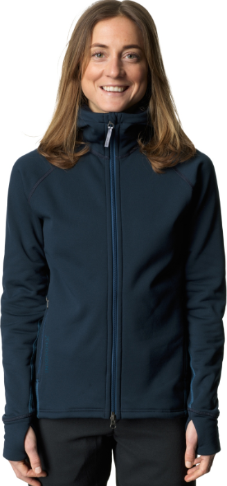 Houdini Power Houdi Womens (2024) Blue Illusion/Tide