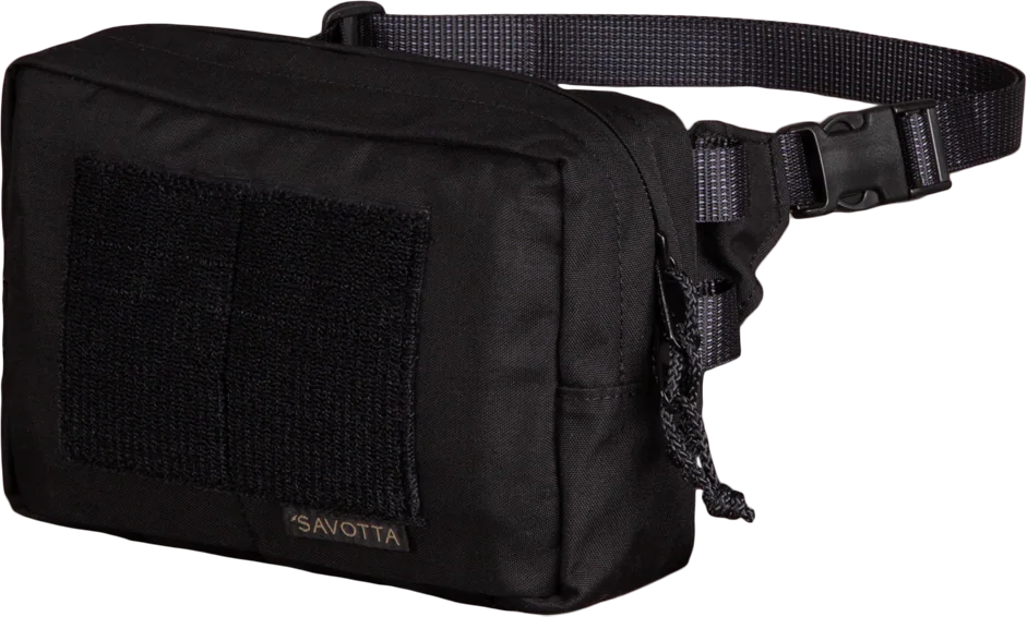 Savotta Suur-Kukkaro Hip Pack Black
