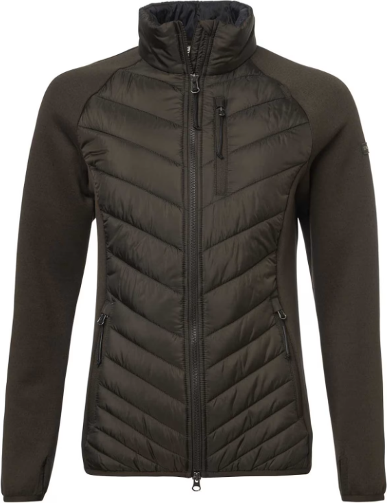 Chevalier Hunter Hybrid Jacket Womens Leather Brown