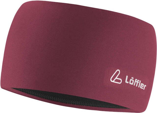 Löffler Mono Headband Wide Aubergine