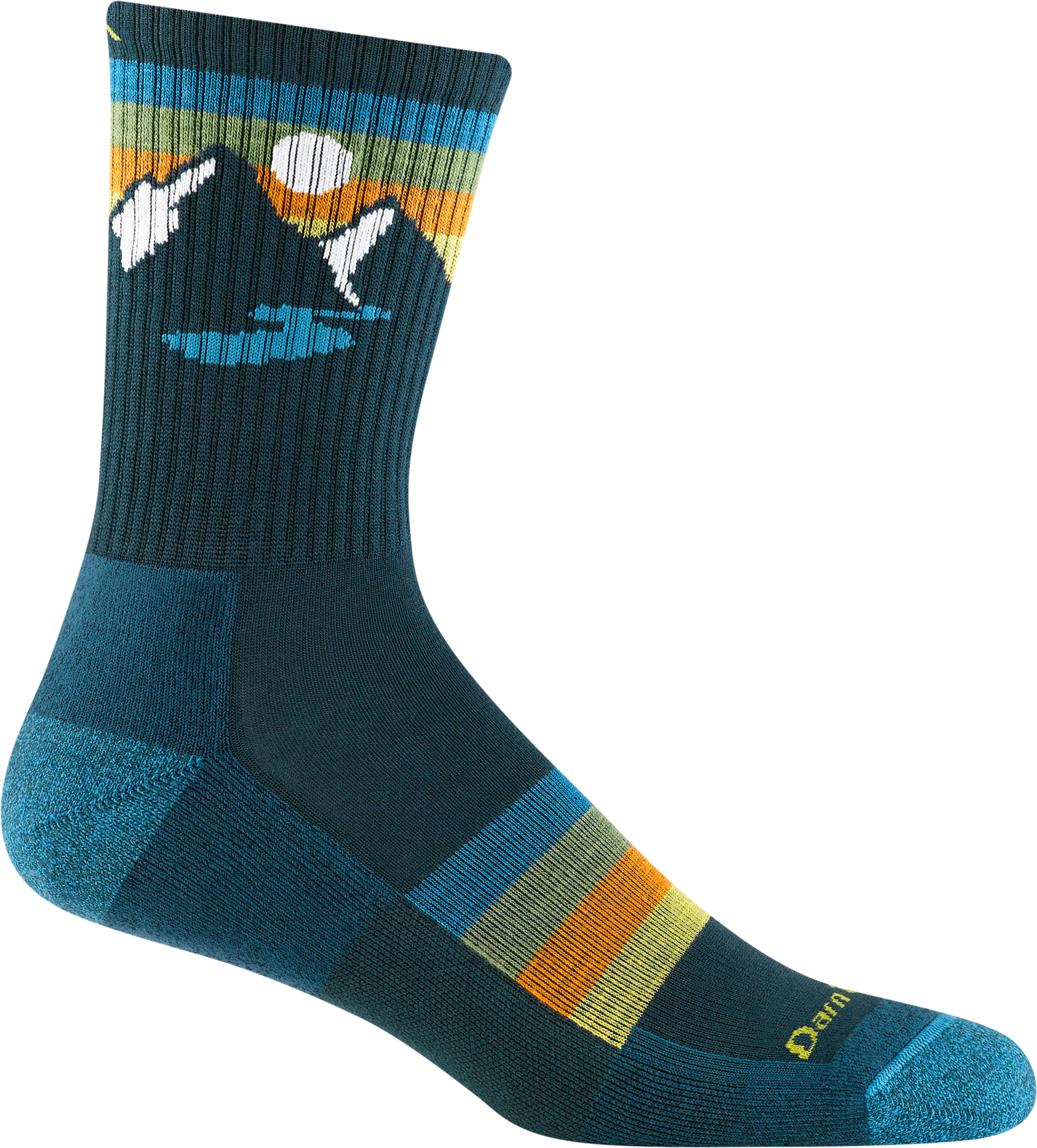 Darn Tough Sunset Ridge Micro Crew Lightweight with Cushion Merino Bottle