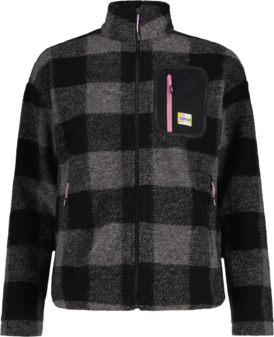 Maloja ClaridenM. Wool Jacket Womens Deep Black