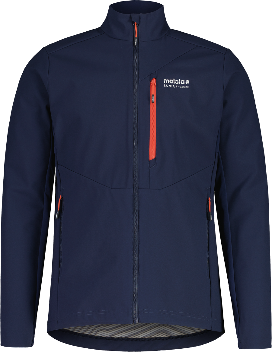 Maloja AlpelM. Hybrid Softshell Jacket Mens Night Sky (2025)