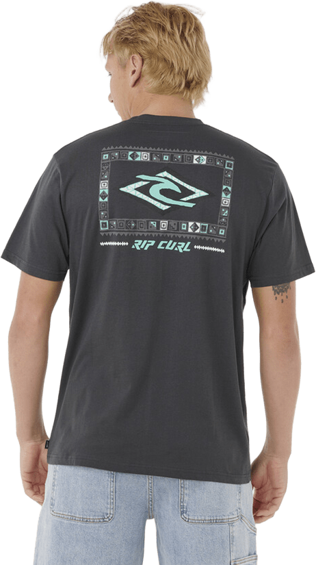 Rip Curl Legacy Tee Mens Washed Black