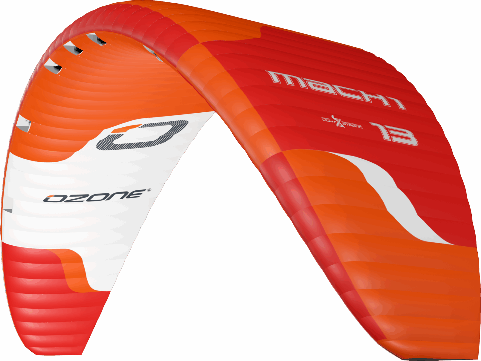 Ozone Mach1 Kite Only 13m² Red / Orange / White
