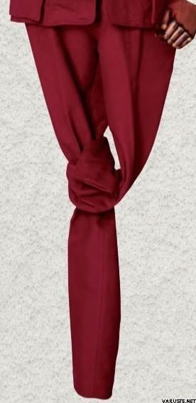 Laksen Broadland Moleskin Trousers 1102 Red