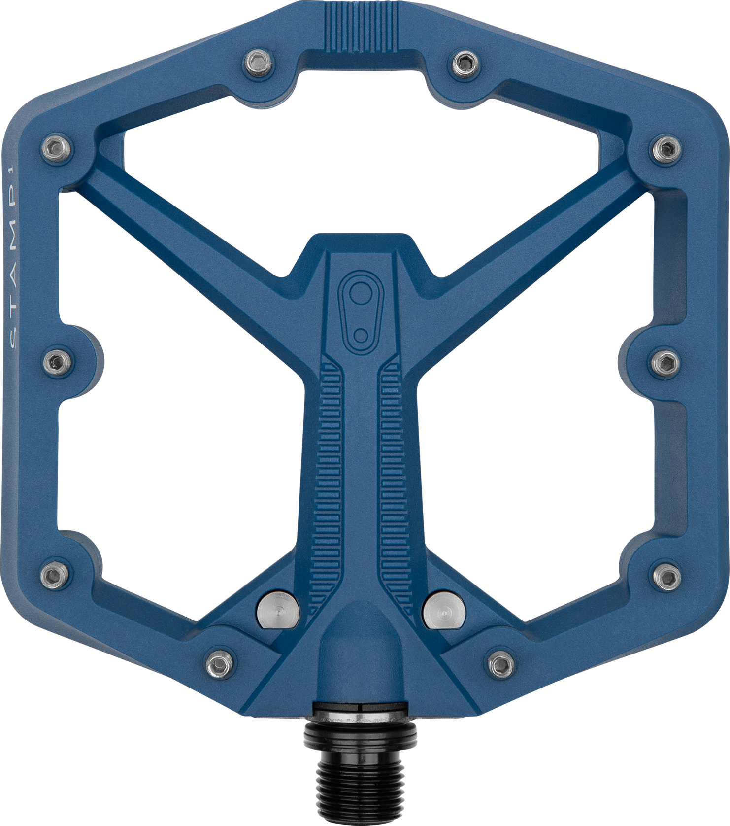 Crankbrothers Pedal Stamp 1 Gen 2 Large Navy Blue