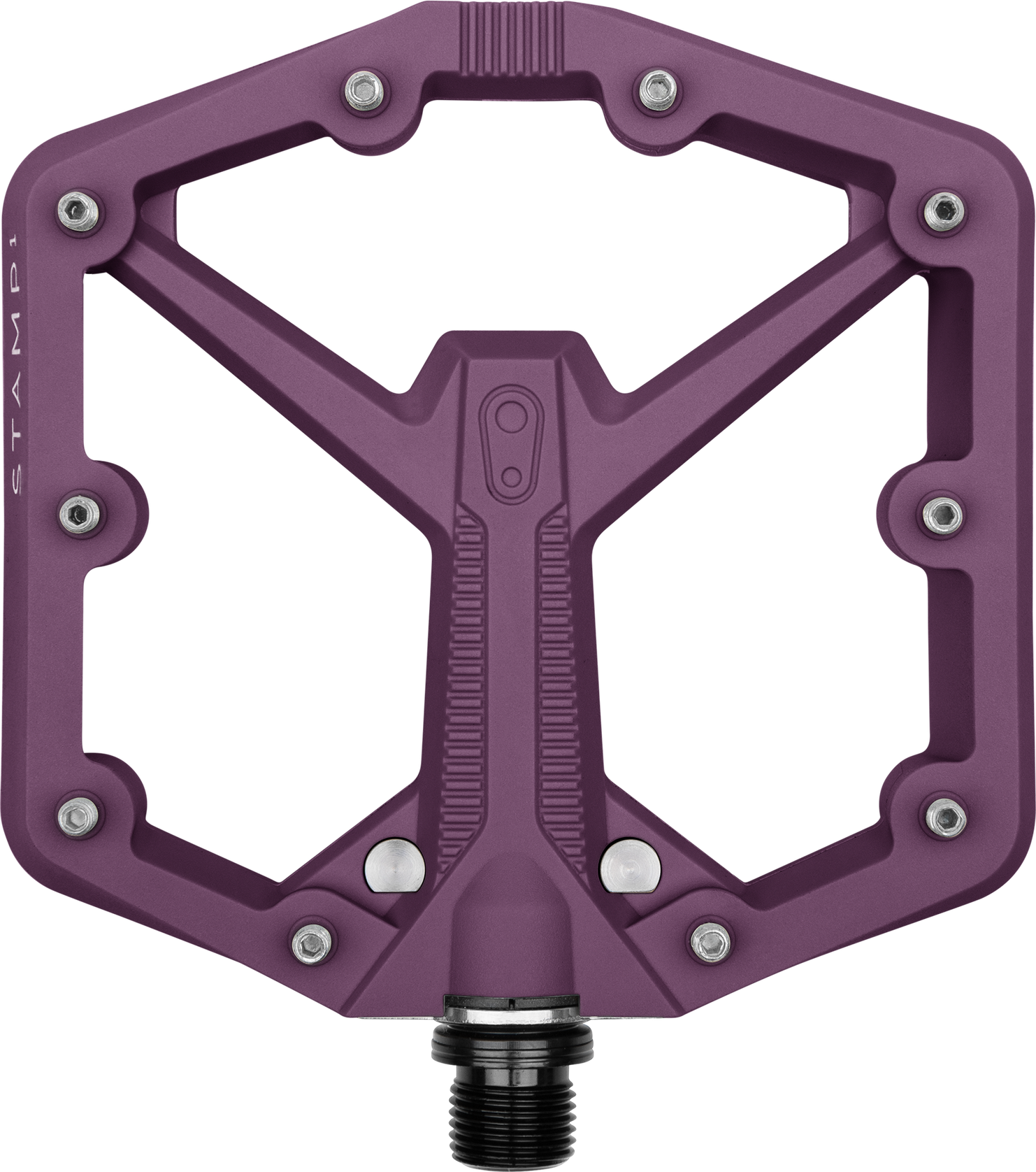 Crankbrothers Pedal Stamp 1 Gen 2 Large Plum Purple