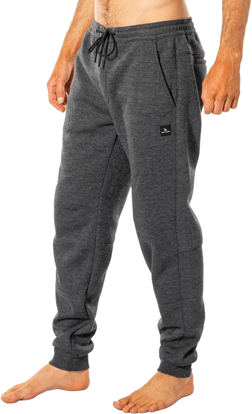 Rip Curl Anti Series Departed Trackpant Mens Charcoal Marle