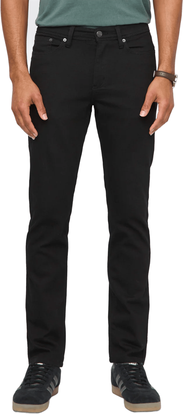 Duer Performance Denim Slim Jeans Mens Black