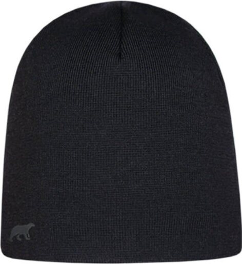 Superyellow Vuori Beanie Black