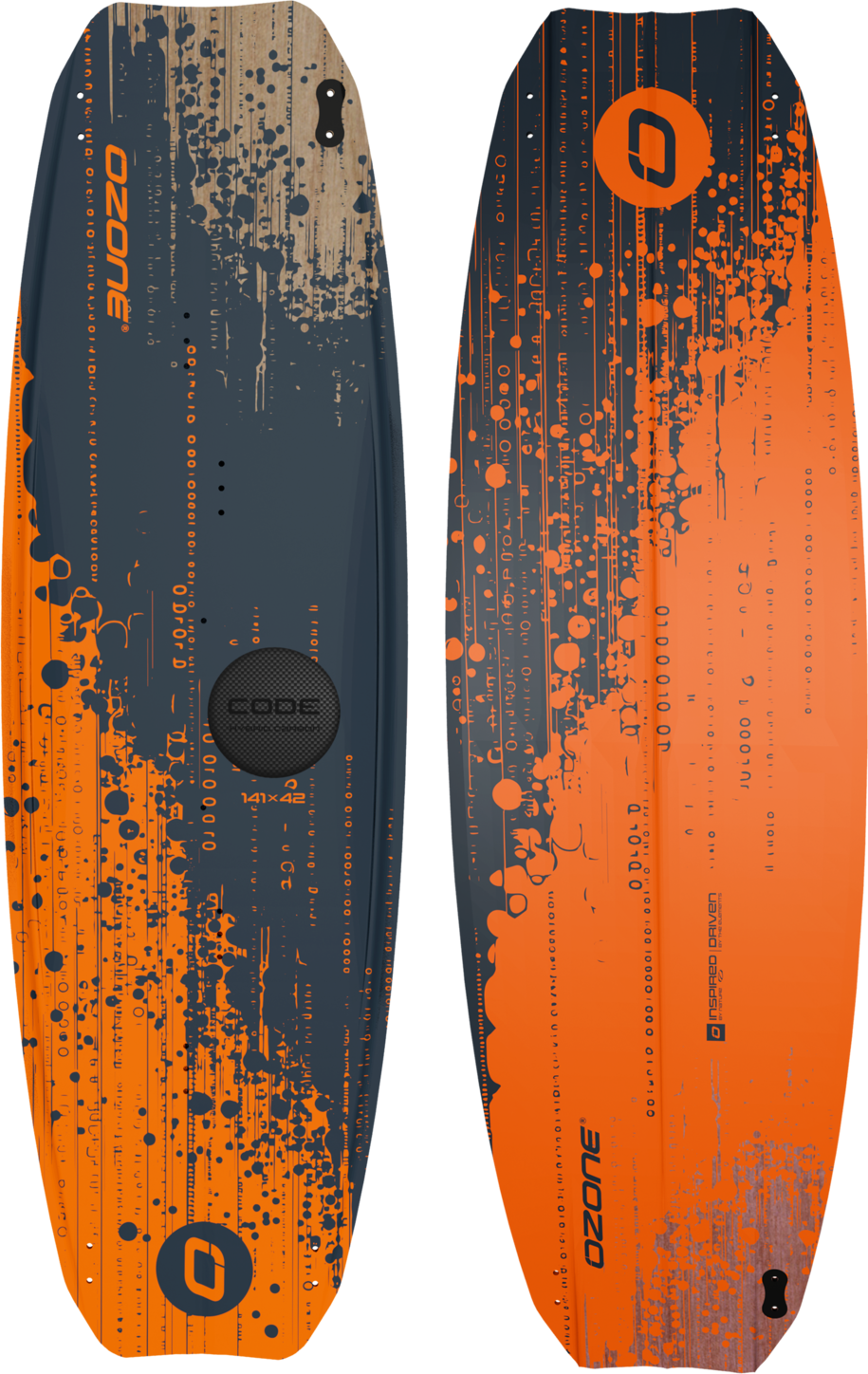 Ozone Code V5 Board Only Orange/Grey
