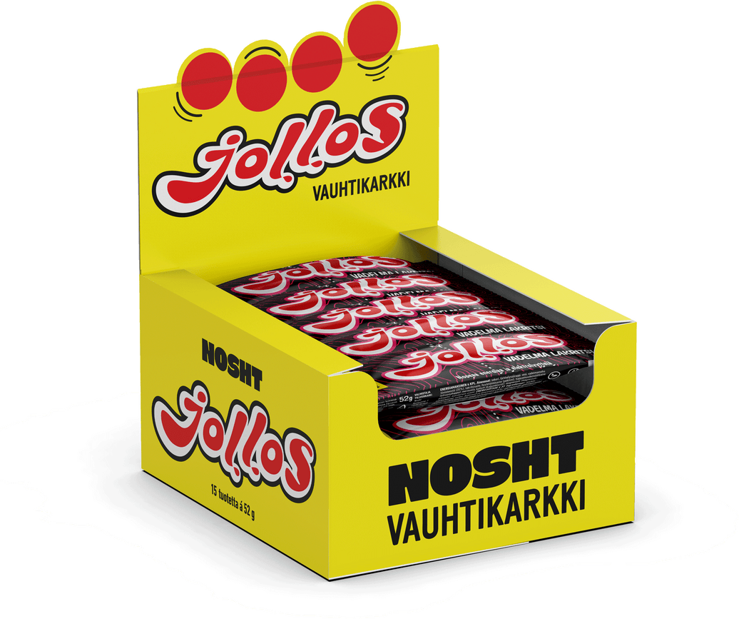 NOSHT Jollos Energy Chews Box 15pcs Cola