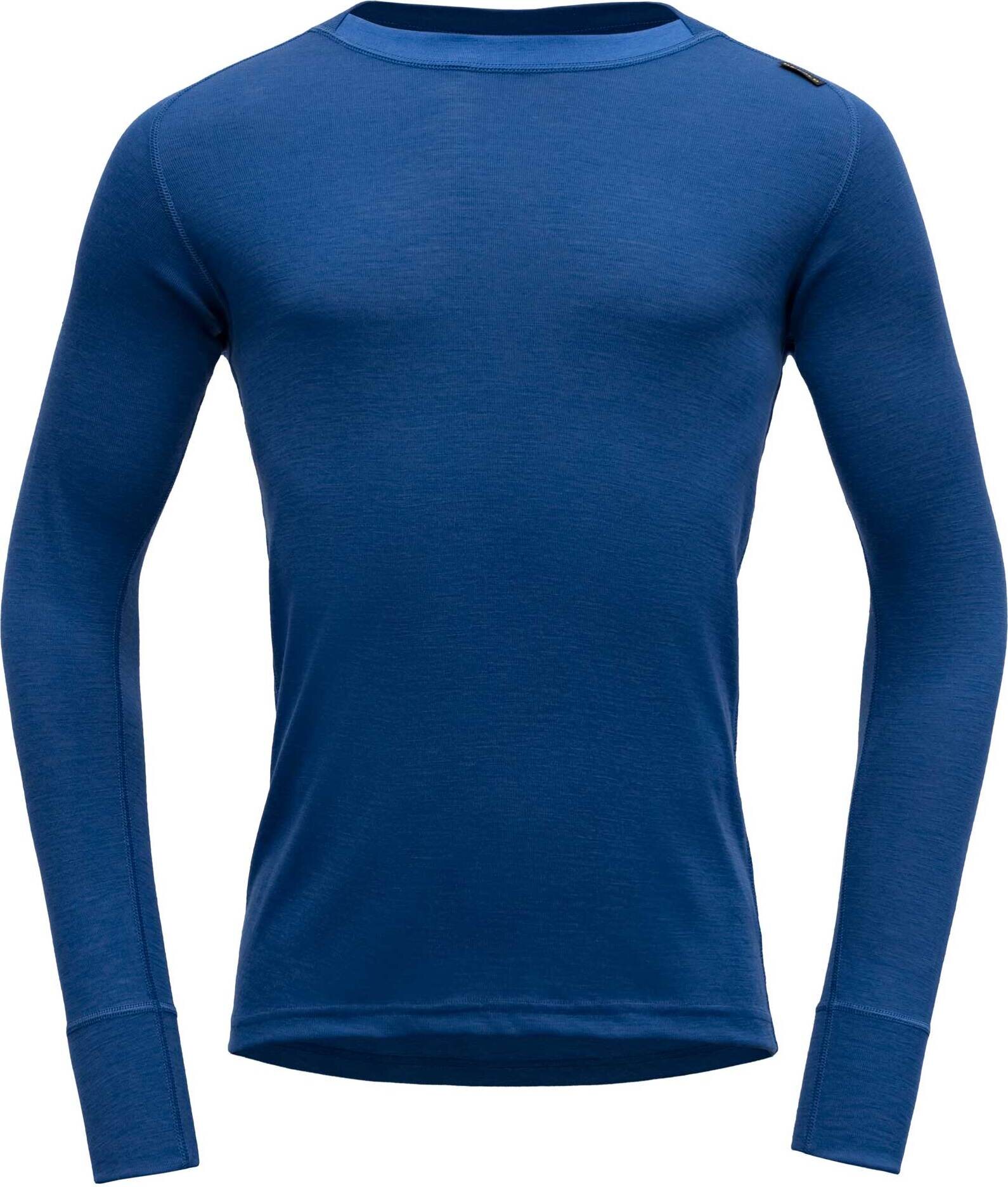Devold Basic Shirt Mens Blue Pen