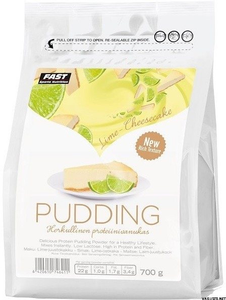 FAST Pudding Lime-Cheesecake