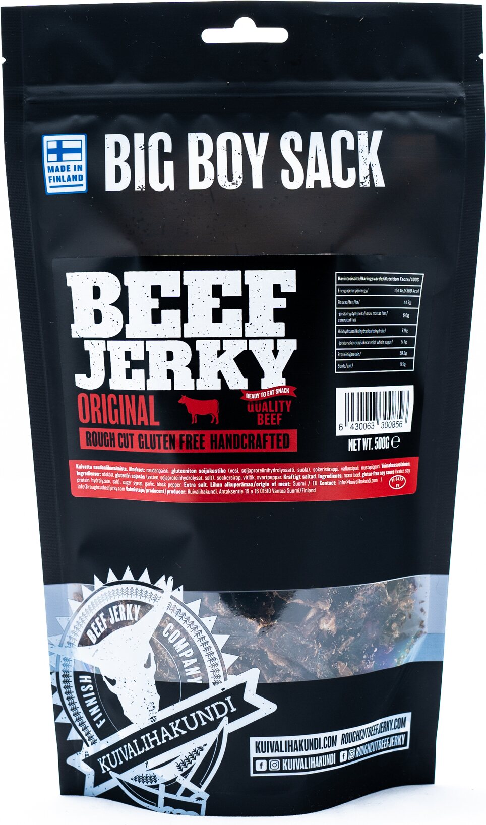 Kuivalihakundi Beef Jerky 500g Original