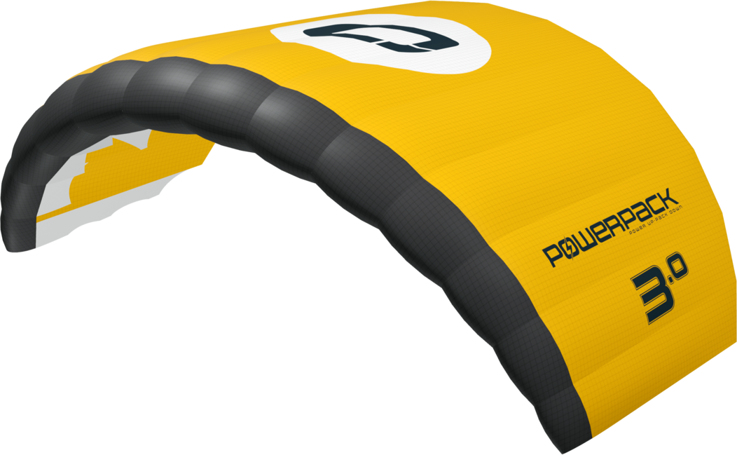 Ozone Powerpack Parawing 4.3m² Carbon/White/Gold