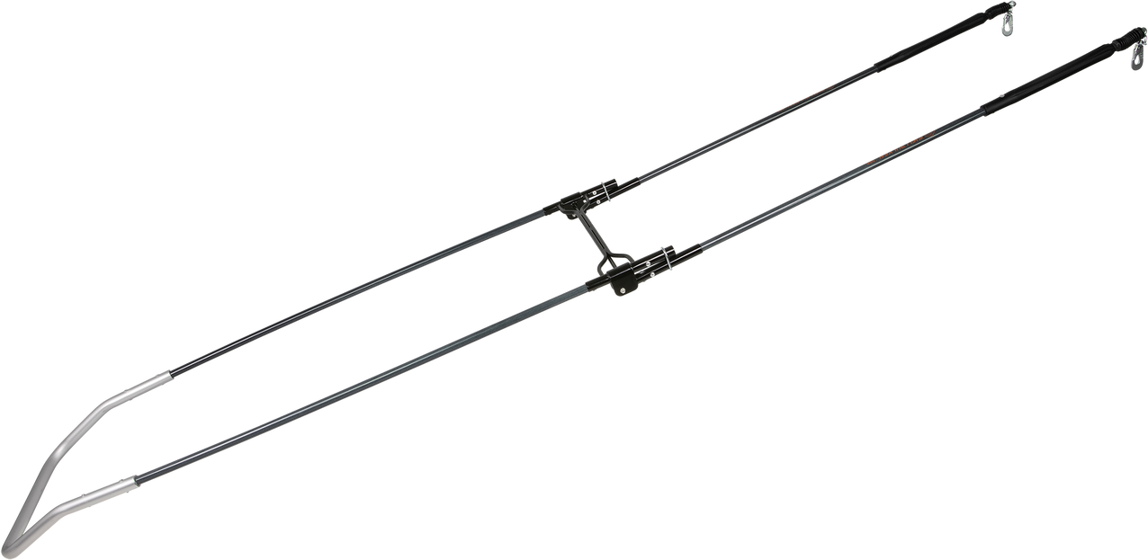 Fjellpulken Reinforced Skier Shaft Black / Grey