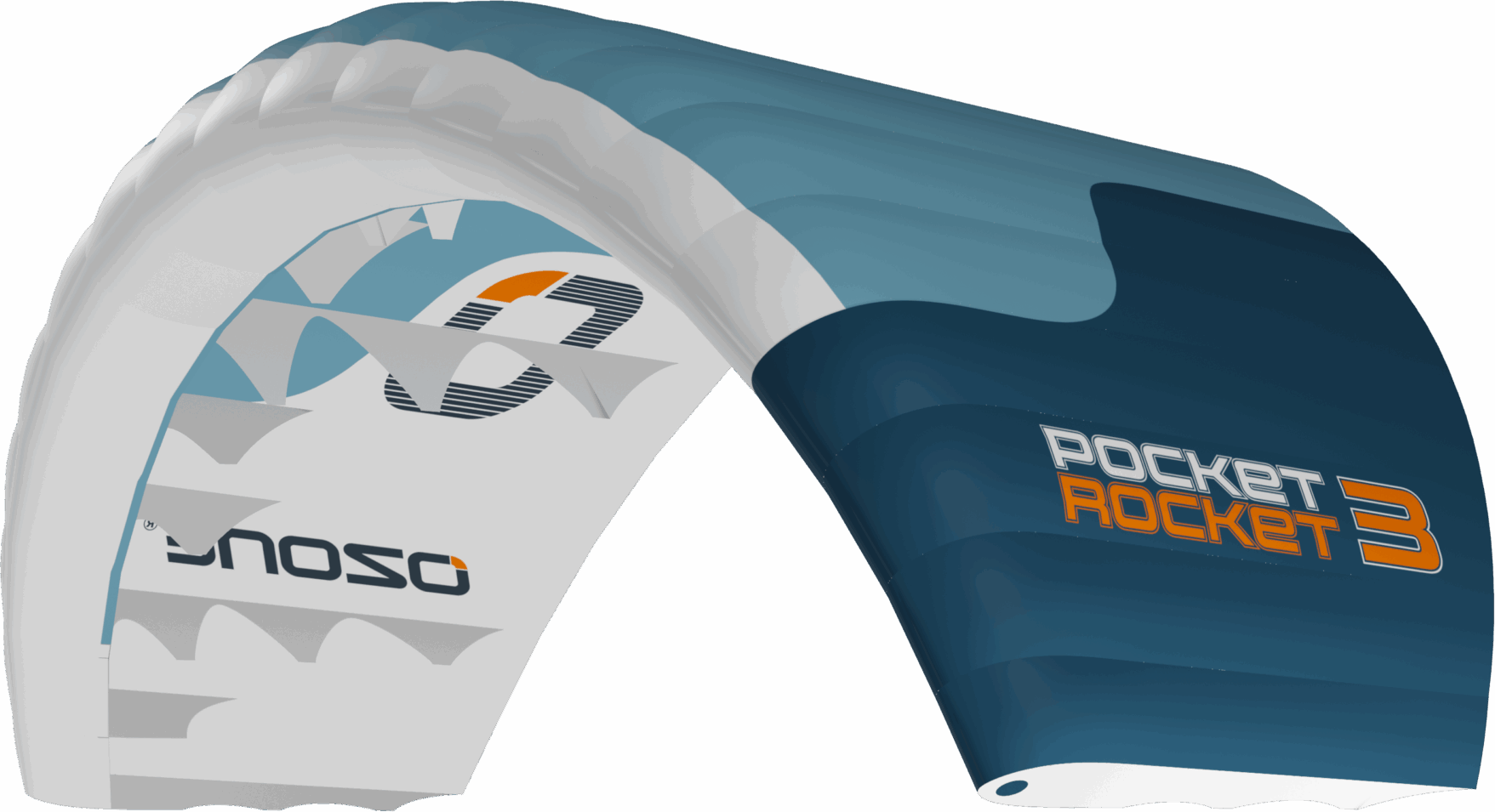 Ozone Pocket Rocket Parawing 2.4m² Slate Blue/Light Blue/White