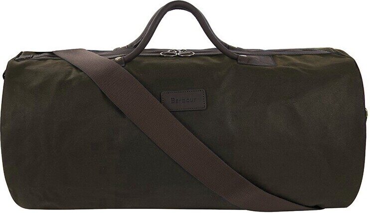 Barbour Waxed Cotton Holdall Bag Olive