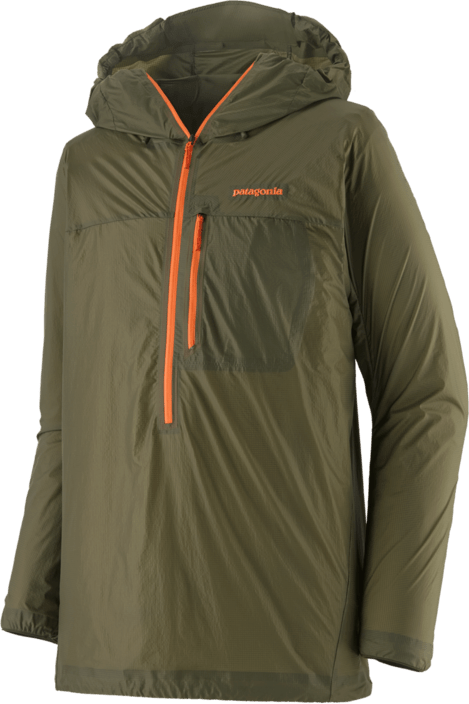 Patagonia Houdini Rock Jacket Mens Basin Green