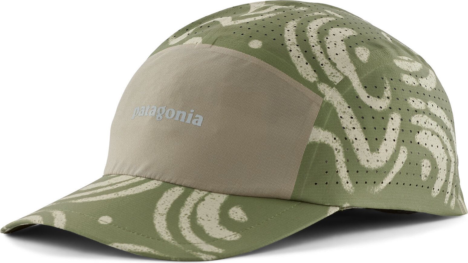 Patagonia Ultra Lightweight Ridge Hat Sand Waves: Caper Green