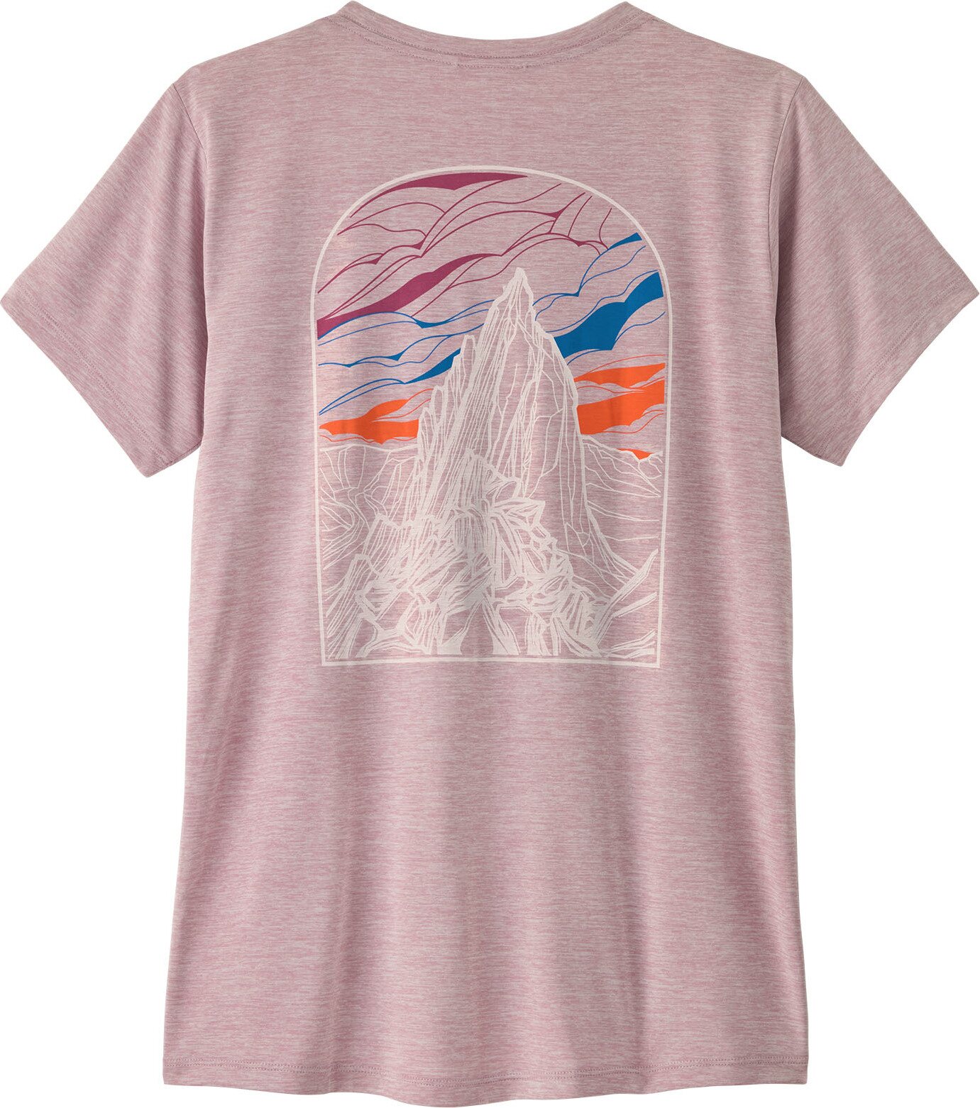 Patagonia Cap Cool Daily Shirt Cloud Crag Womens Quiet Violet