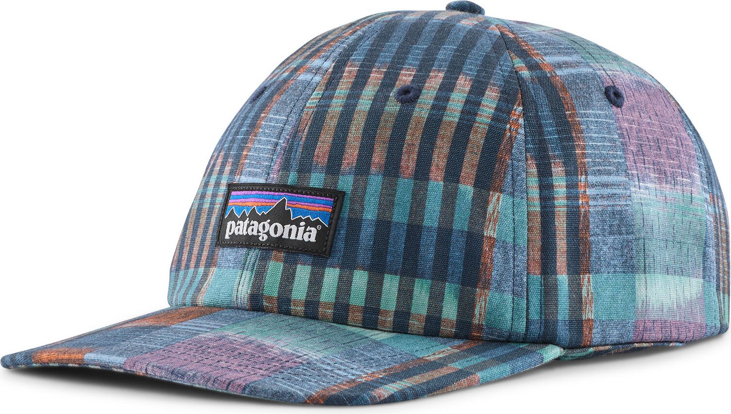 Patagonia P-6 Label Trad Cap Melt Away: Still Blue