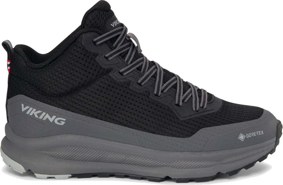 Viking Motion Mid GTX Mens Black / Charcoal