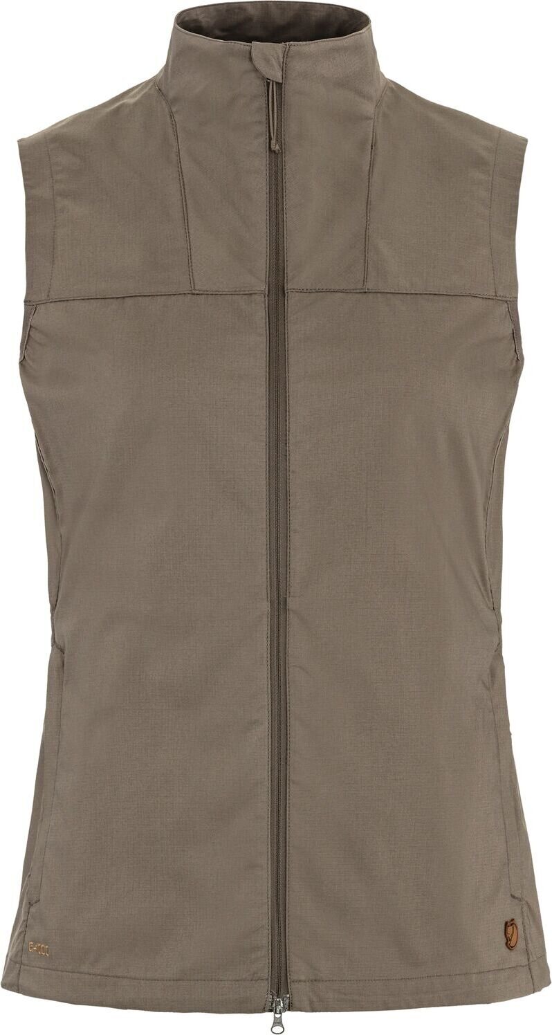 Fjällräven Abisko Vest Womens Suede Brown (244)