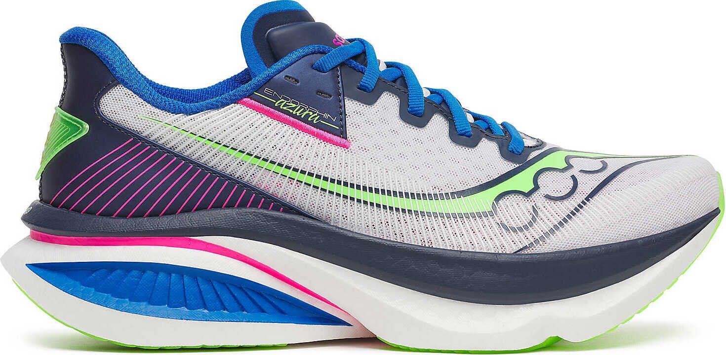 Saucony Endorphin Azura Mens White/Navy
