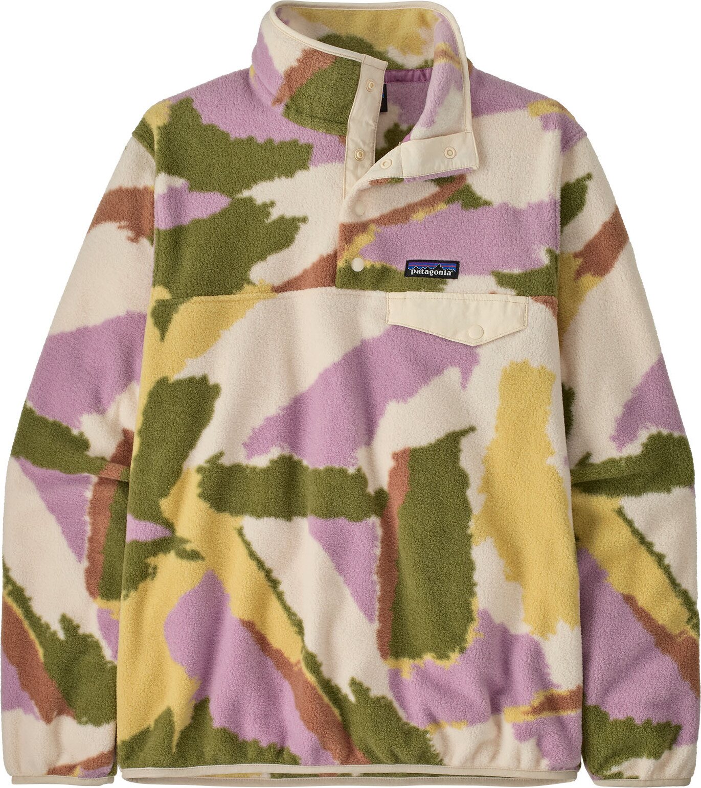 Patagonia Lightweight Synchilla Snap-T Pullover Womens Sunshine: Natural