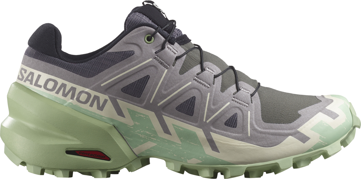 Salomon Speedcross 6 Womens Castlerock/Vanilla Ice/Smoke Green