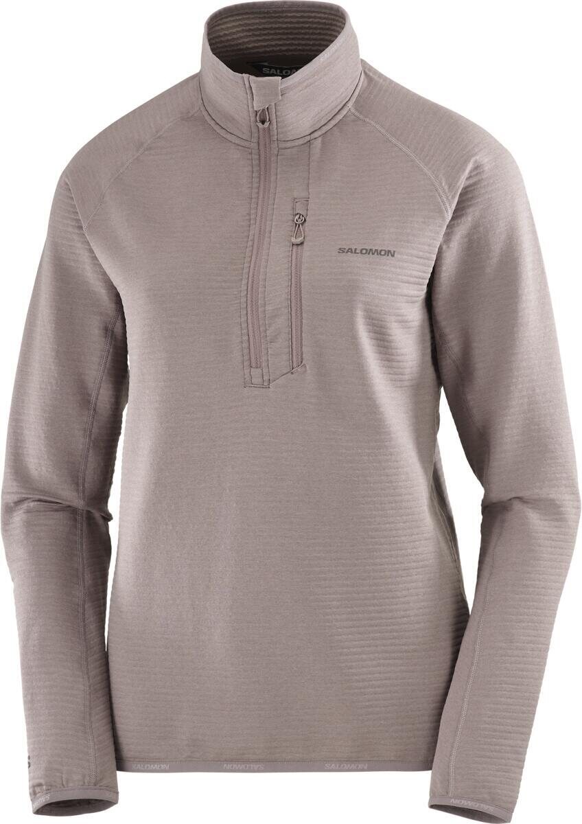 Salomon Essential Lightwarm Half-Zip Womens Iron