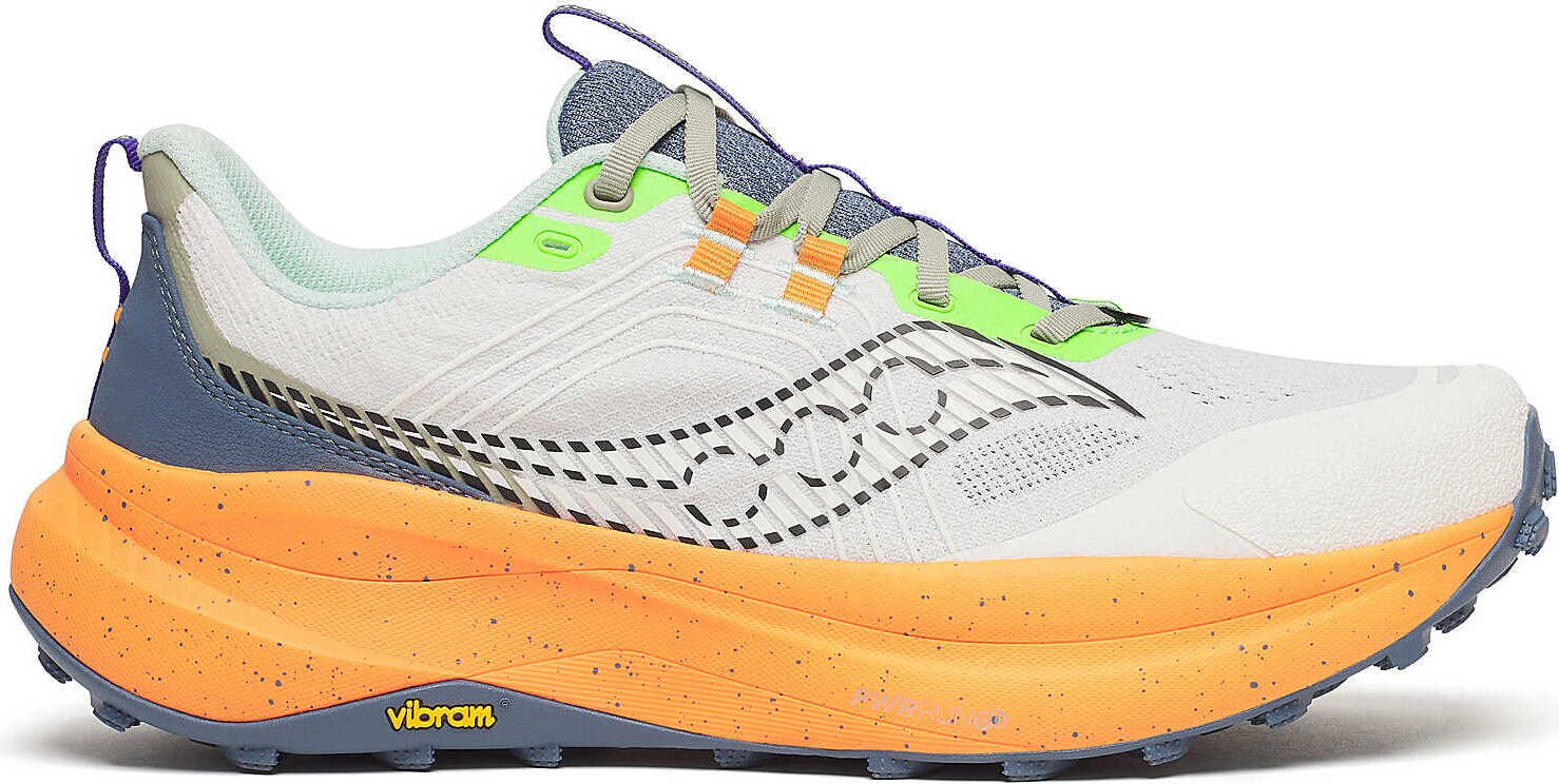 Saucony Xodus Ultra 4 Mens White / Tumeric