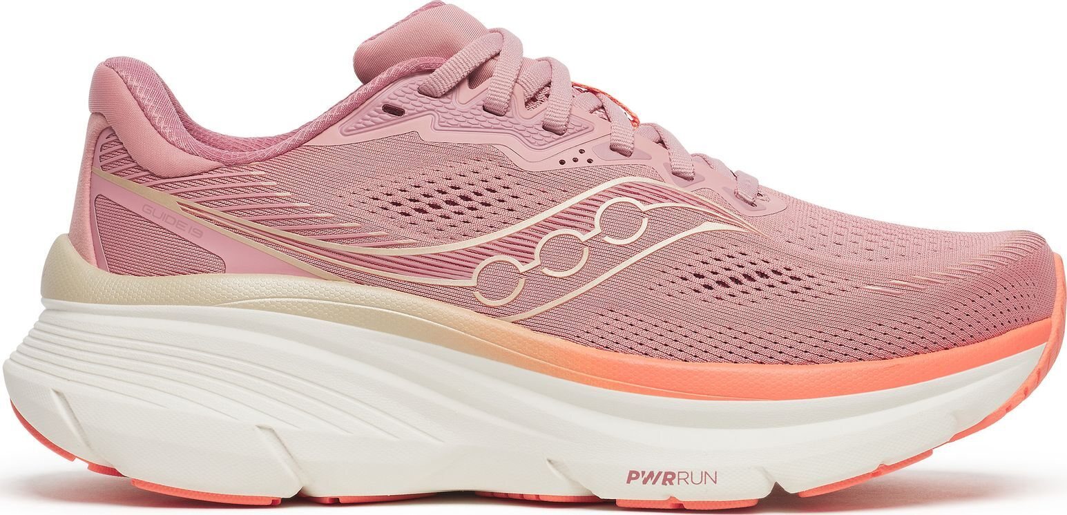 Saucony Guide 19 Womens Mauve / Salmon