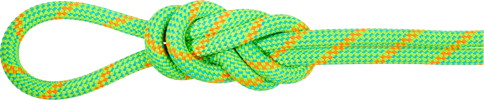 Mammut 8.0 Alpine Dry Rope Neon Green-Vibrant Orange