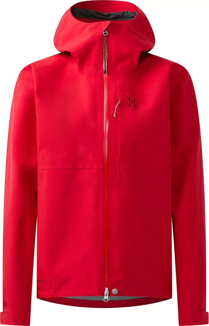 Haglöfs Front Proof II Jacket Womens Bright Red
