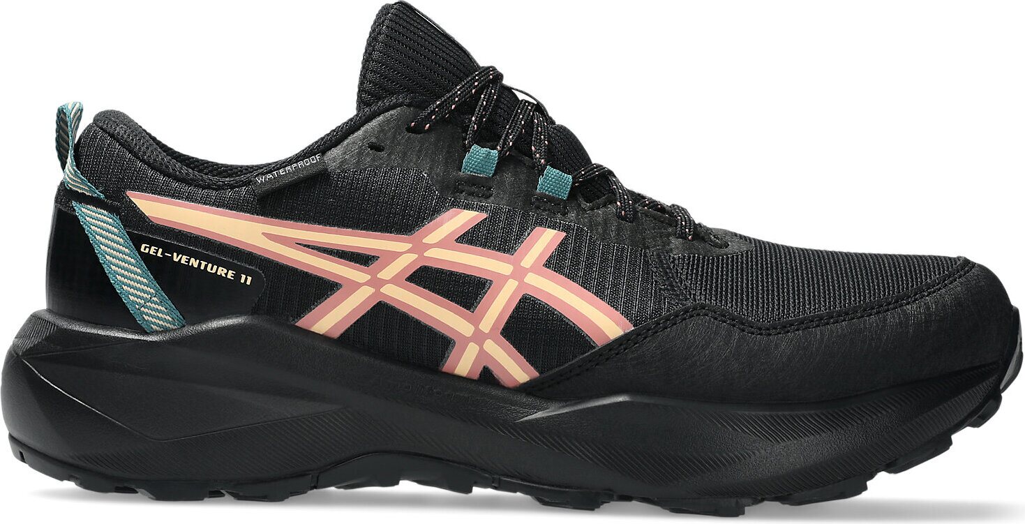 Asics Gel-Venture 11 Waterproof Womens Black / Apricot Crush