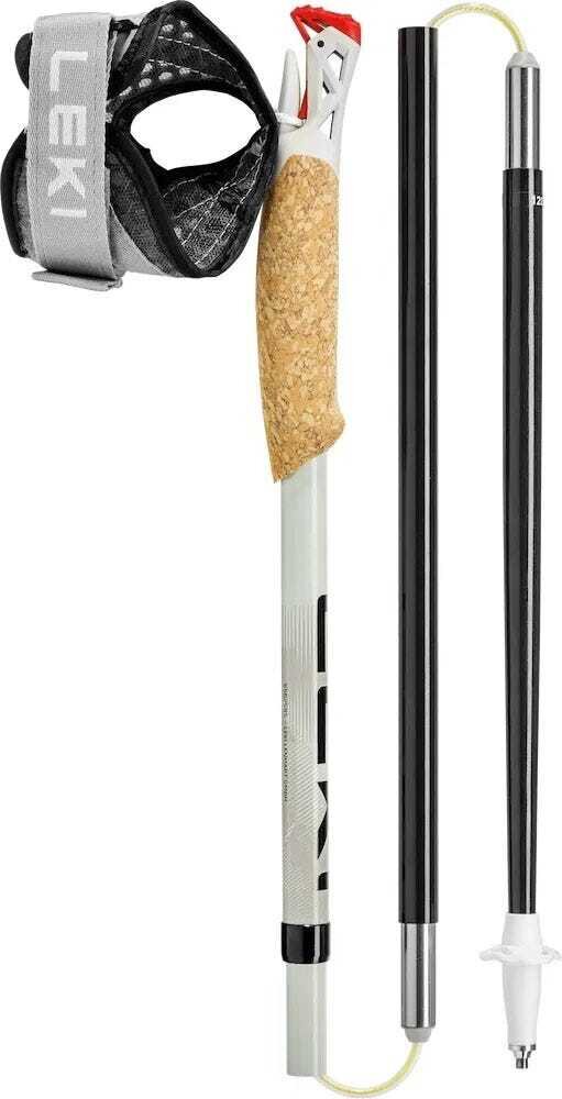 LEKI Ultratrail FX.One Warm Light Grey - Warm Dark Grey - Black