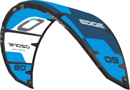 Ozone Edge VT Kite Only 13m² Custom colors: Slate Blue / Light Blue / White (ALW)