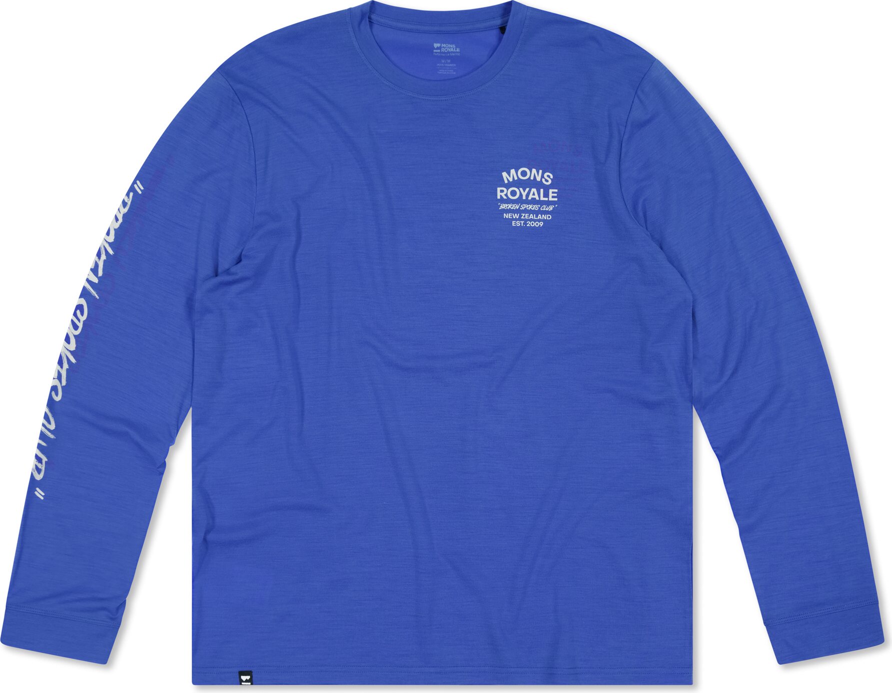 Mons Royale Icon Merino Air-Con LS Mens Ultramarine
