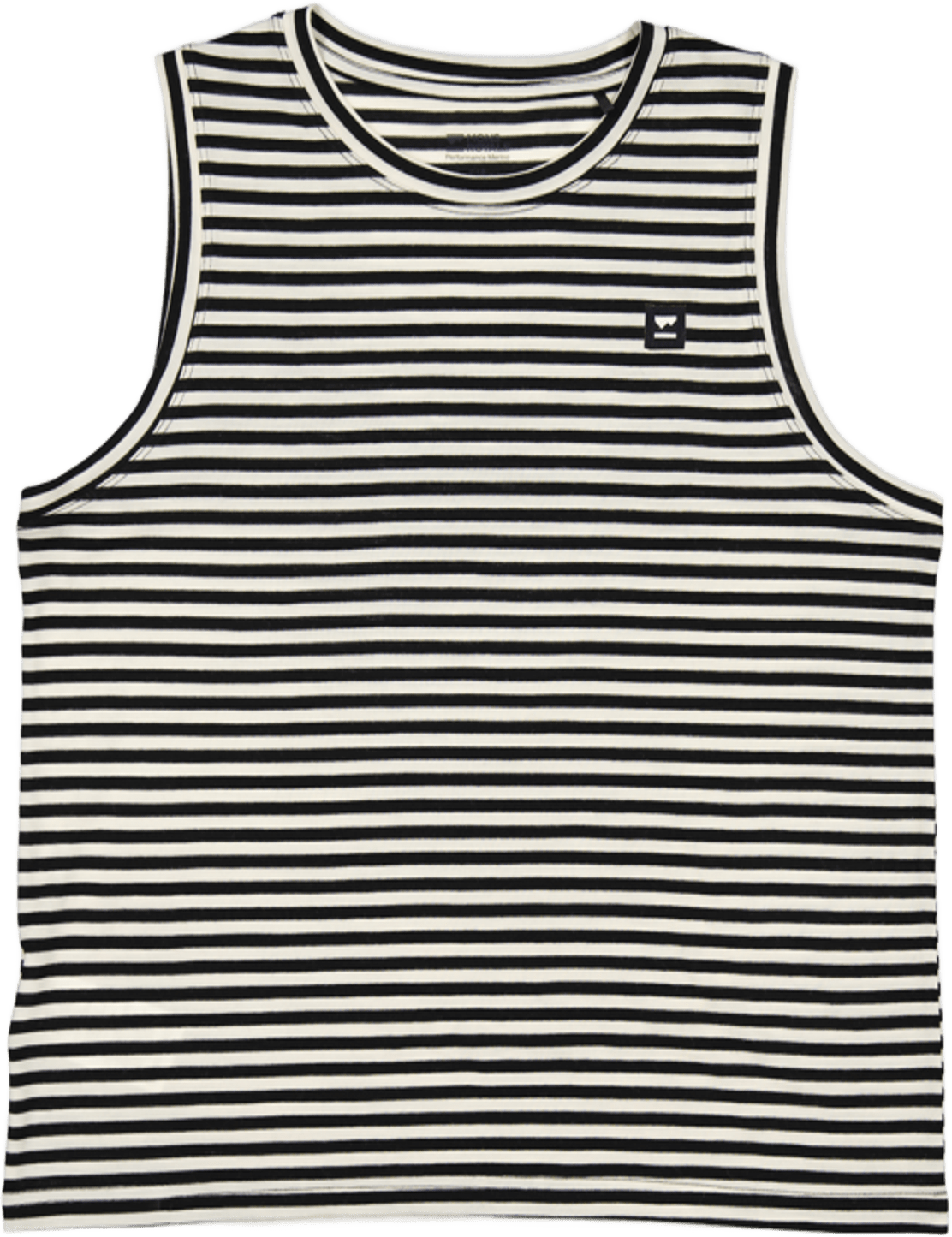 Mons Royale Icon Relaxed Tank Womens Mr Stripe