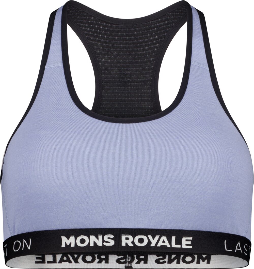 Mons Royale Sierra Sports Bra Skyline / Black