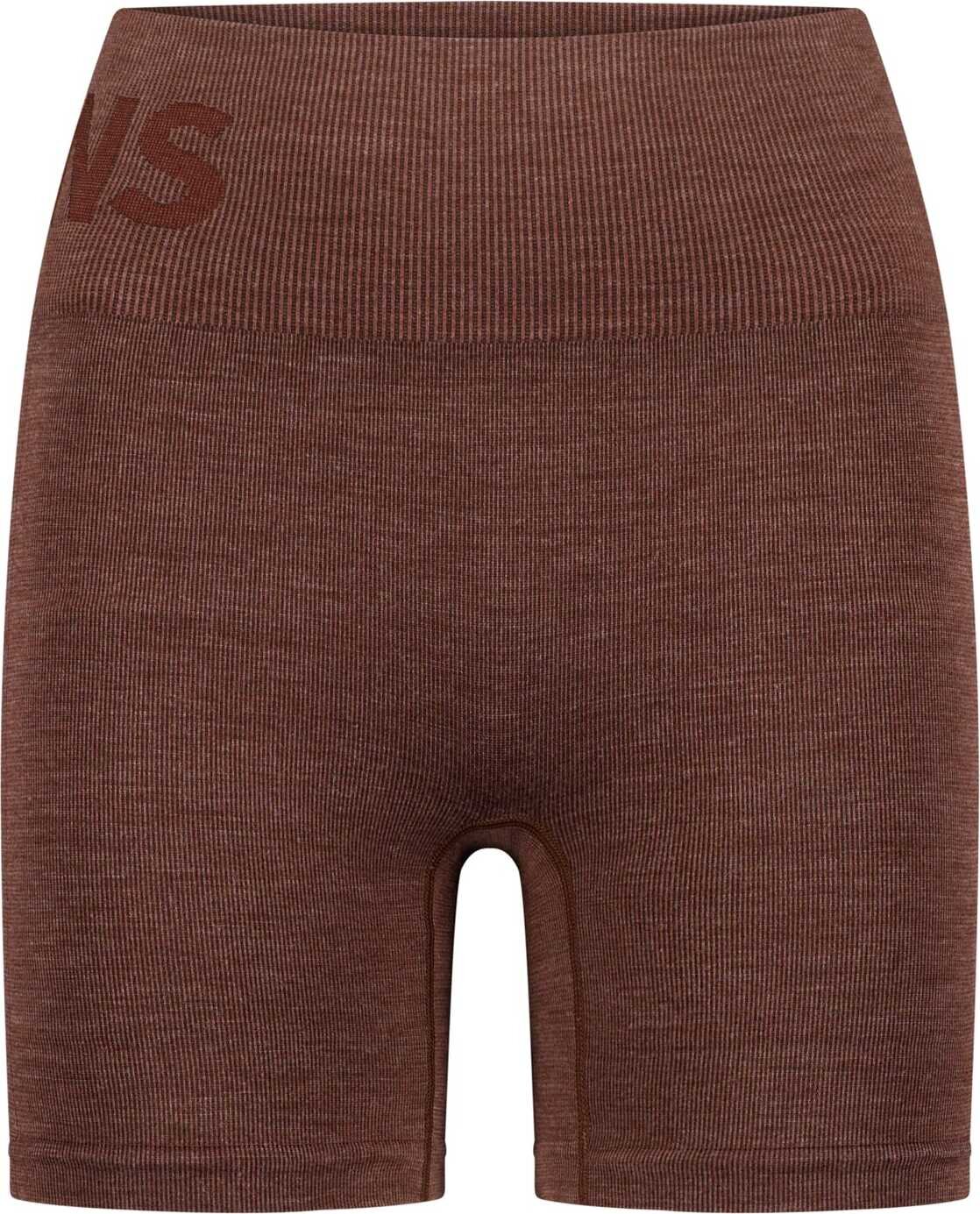 Mons Royale Solace Merino Seamless Shorts Womens Henna